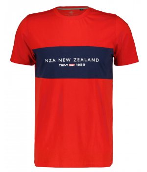 NZA New Zealand Auckland Ianthe T-shirt Orange Red