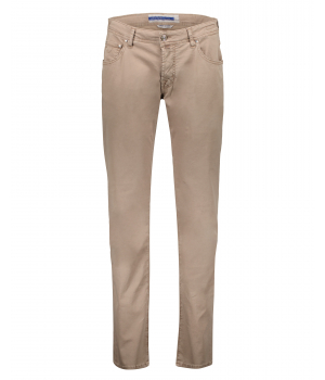Jacob Cohen 5-pocket in Katoen Stretch Taupe