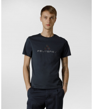 Carpinus T-shirt Katoen Donkerblauw
