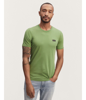 Denham Slim Tee Model Jersey T-shirt English Ivy Green