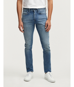 Denham Razor Natural Worn Jeans Blauw