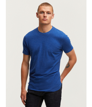 Denham Regal T-shirt Korte Mouw Blauw