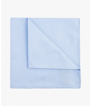 Profuomo Katoenen Handkerchief Lichtblauw
