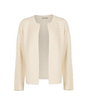 Uno Due Cardigan Chanel Knit Off White