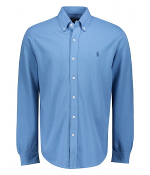 Ralph Lauren Jersey Overhemd Nimes Blue