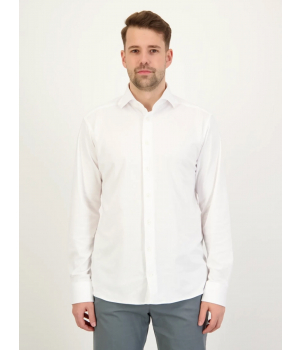 Eton Four-Way Stretch Overhemd Wit