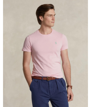 Ralph Lauren Jersey Katoenen T-shirt Roze