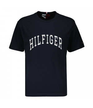 Tommy Hilfiger Arch casual T-shirt Donkerblauw