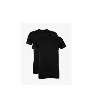 Virginia T-shirt 2-pack Zwart